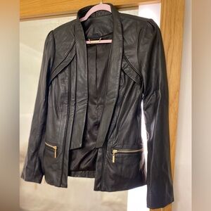 Marciano vintage leather jacket excellent condition  made in India